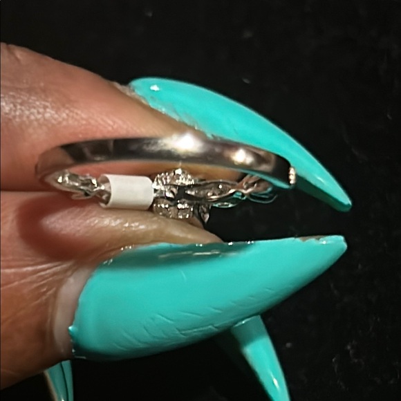 925 TG Moissanite 1/2 Carat Diamond Ring Sz 7 - Picture 12 of 14